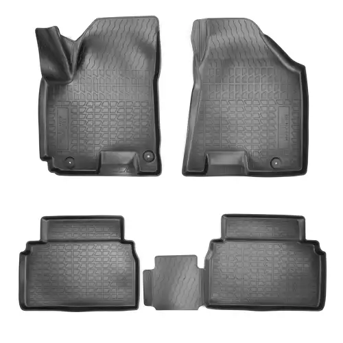 Коврики в салон NORPLAST NPA11C38350 JAC S5 2013-н.в. 4 шт., черный