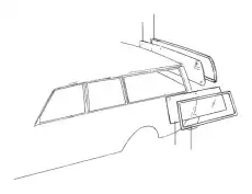 СТЕКЛО БОК. ОКНА, ПРАВ. 1312808 VOLVO