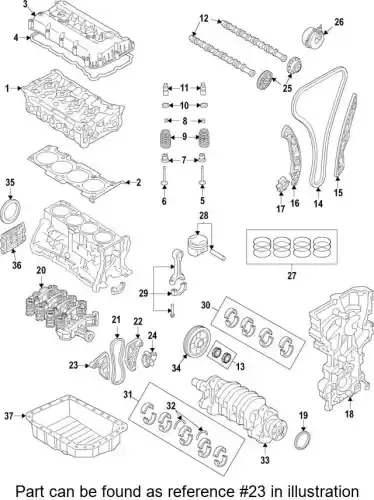 GUIDE-OIL PUMP 244712CTC0 HYUNDAI