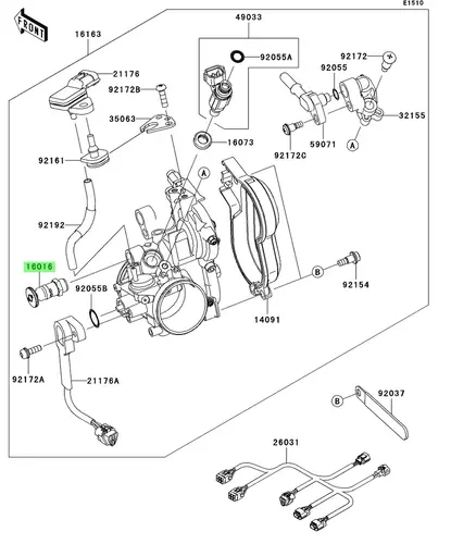 Датчик 160160023 KAWASAKI