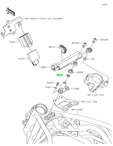 Шайба 921520834 KAWASAKI