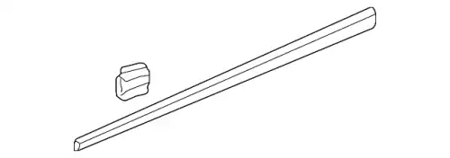 PROTECTOR, R. FR. DOOR 75302-SNE-A02ZF HONDA