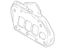 Прокладка коллектора MAZDA PY8V13460A