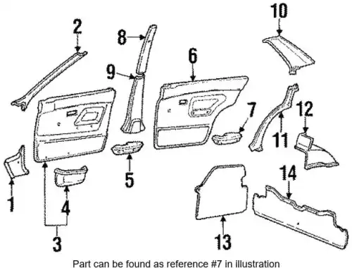 Ручка двери MITSUBISHI MB449407