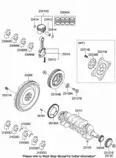 ШАТУН В СБОРЕ 235102G550 MOBIS