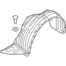 Подкрылок HYUNDAI / KIA 86811A9000