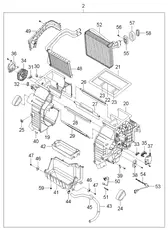 Сердечник испарителя в сборе 971402G010 HYUNDAI