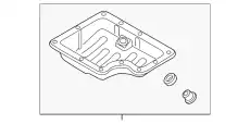 Поддон картера двигателя HYUNDAI / KIA 2151003801