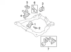 Опора двигателя 218102F050 HYUNDAI