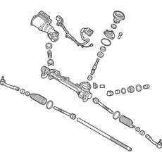 РЕЕЧНЫЙ РУЛЕВОЙ МЕХАНИЗМ 57700C5600 HYUNDAI