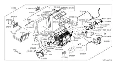 Радиатор отопителя INFINITI 271404GF0B