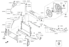 CONDENSER ASSY-COOLER 97606A8100 HYUNDAI