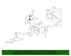 болт m12 282433L000 KIA