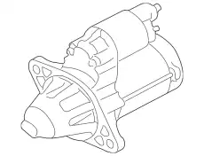 STARTER MOTOR ASSEMBLY 23300AA71A SUBARU