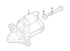 STARTER MOTOR ASSEMBLY 23300AA71A SUBARU