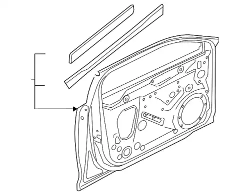 Дверь 8W5833052B VAG