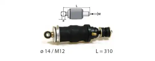 Амортизатор кабины ERREVI AC7050