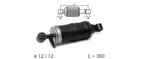 Амортизатор кабины ERREVI AC7052