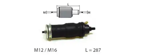 Амортизатор кабины ERREVI AC7163