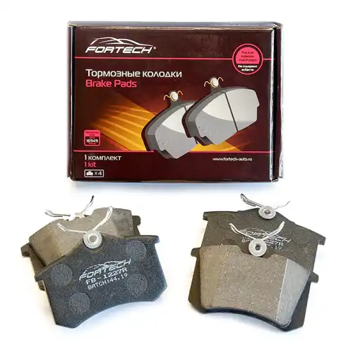 Тормозные колодки дисковые FORTECH FB1227R