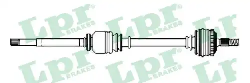 Приводной вал DS52547 LPR