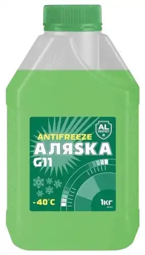 Антифриз АЛЯSКА 5537 зеленый готовый 3 л
