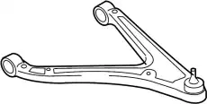 Рычаг подвески VAG 420407152B