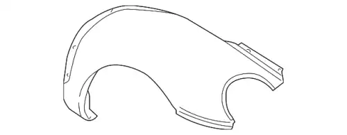 Крыло VAG 1C0821301A GRU