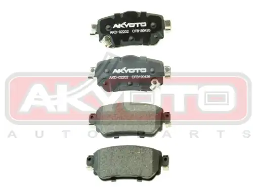 Тормозные колодки дисковые AKYOTO AKD-02202