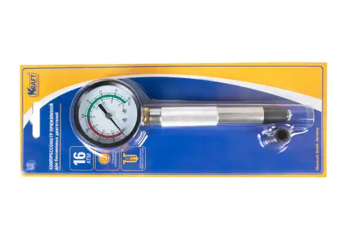 КОМПРЕССОМЕТP ПРИЖИМНОЙ ''KRAFT'' 16 АТМ. KT831013