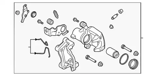 CZ5CALIPER KIT-RR BRAKE,RH 58311S0A30 MOBIS