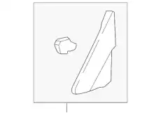 BY2GARNISH ASSY-DELTA RH 86190J9000 MOBIS