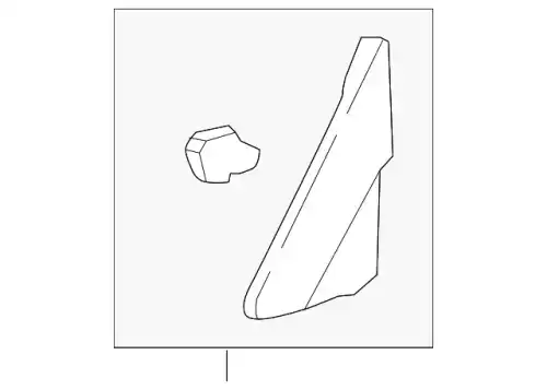 BY2GARNISH ASSY-DELTA RH 86190J9000 MOBIS