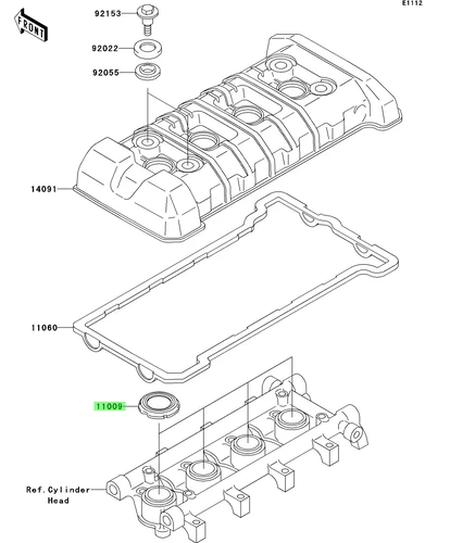 GASKET 110091843 KAWASAKI
