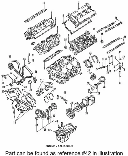Поддон картера двигателя MITSUBISHI MD191100