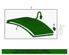 Заднее стекло без пр 8W5845501HNVB VAG