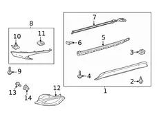 КРОНШТЕЙН БАМПЕРА 5217748020 TOYOTA / LEXUS