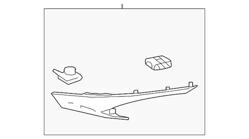 КРОНШТЕЙН БАМПЕРА 5217748020 TOYOTA / LEXUS