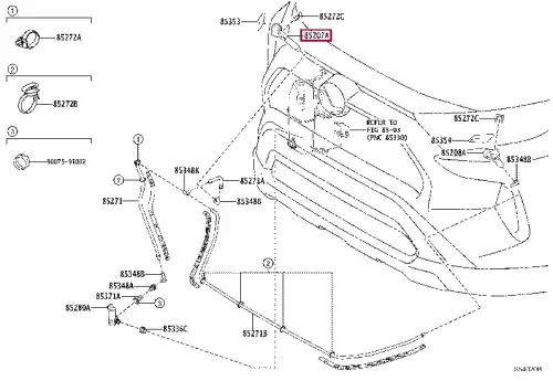 8520742070 ACTUATOR SUB-ASSY, H TOYOTA / LEXUS