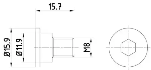 Винт TPM0003 MINTEX
