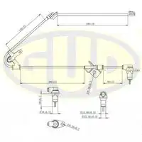 Датчик ABS GUD GABS02020
