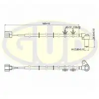 Датчик ABS GUD GABS02604