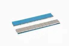груз самоклеющийся! FE1C-ALU, 60г полоса (12х5г) с полимер. покр., серый\ TPALU-FE1C TIPTOPOL