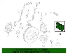 Тормозные колодки дисковые MB 004 420 04 20 67