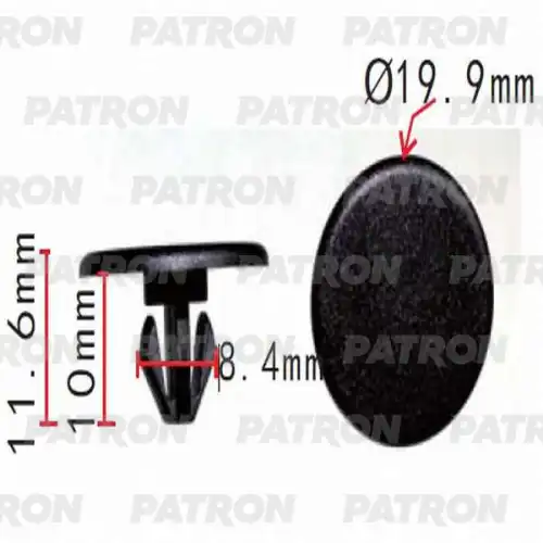 Крепеж (клоп) P370179 PATRON