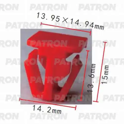 370365 Клипса пластмассовая P370365 PATRON