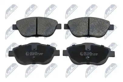 Тормозные колодки дисковые NTY HKP-CT-058