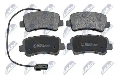 Тормозные колодки дисковые NTY HKT-RE-016