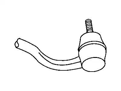 Рулевой наконечник DODGE 04796865