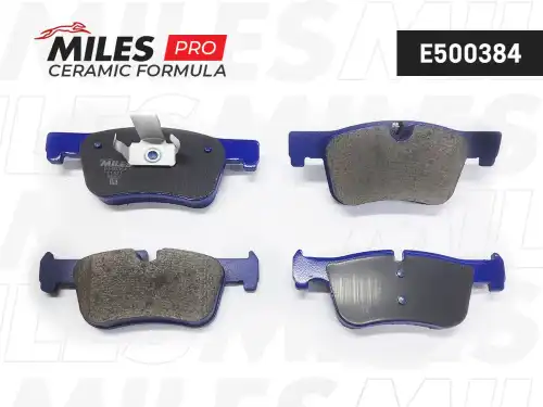 Тормозные колодки дисковые передняя ось MILES E500384